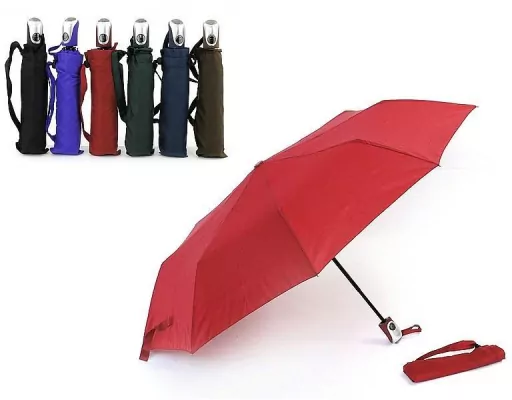 Parasolka automatyczna z pokrowcem. Mix