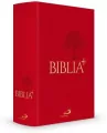Biblia Plus. Płótno czerwona - tantis.pl