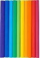 Bibuła marszczona mix tęcza 50x200cm - tantis.pl