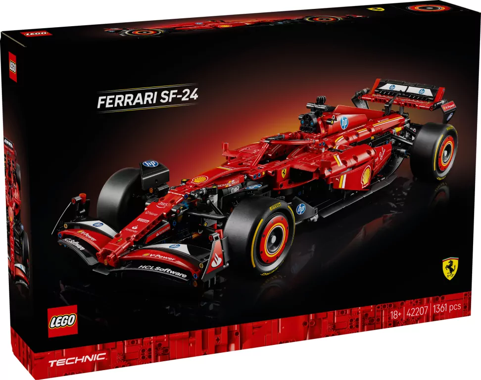 LEGO® Technic. Bolid F1 Ferrari SF-24 42207 - tantis.pl