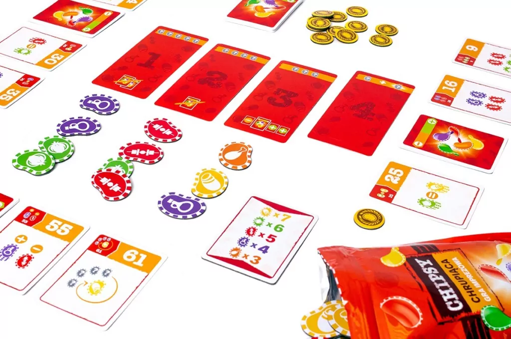 Chipsy chrupiące. Gra imprezowa - tantis.pl
