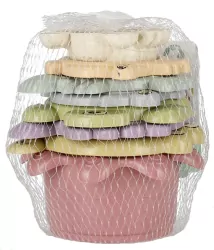 Kubeczki do układania 2w1 wieża BAM BAM