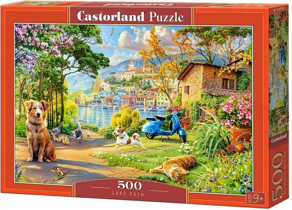 Puzzle 500 Lake Path CASTOR - tantis.pl