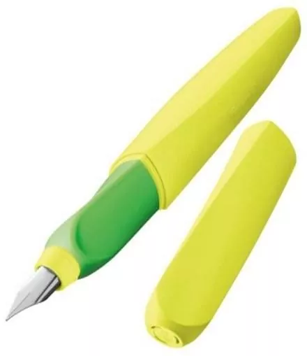 Pelikan. Pióro wieczne Twist M, żółty - tantis.pl