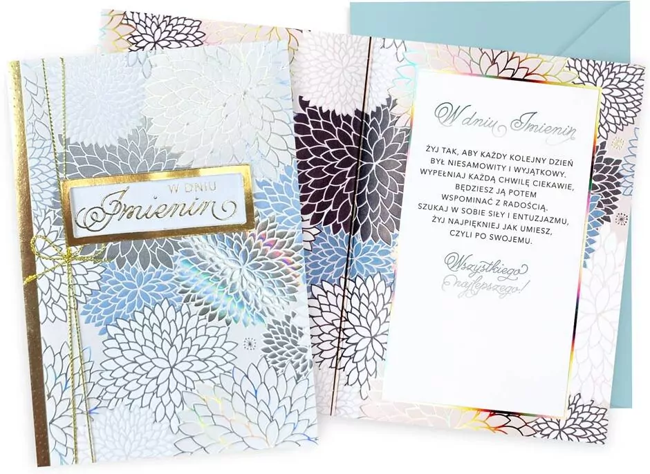 Karnet Imieniny - tantis.pl