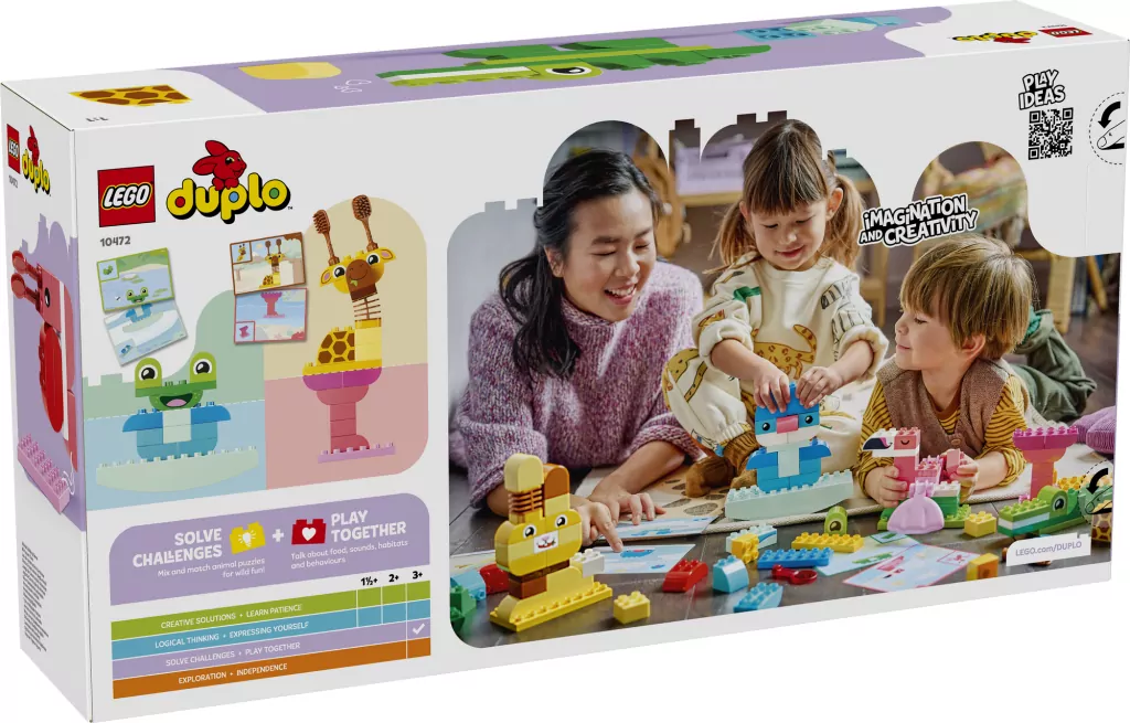 LEGO® Gra w budowanie zwierzątek 10472 - tantis.pl