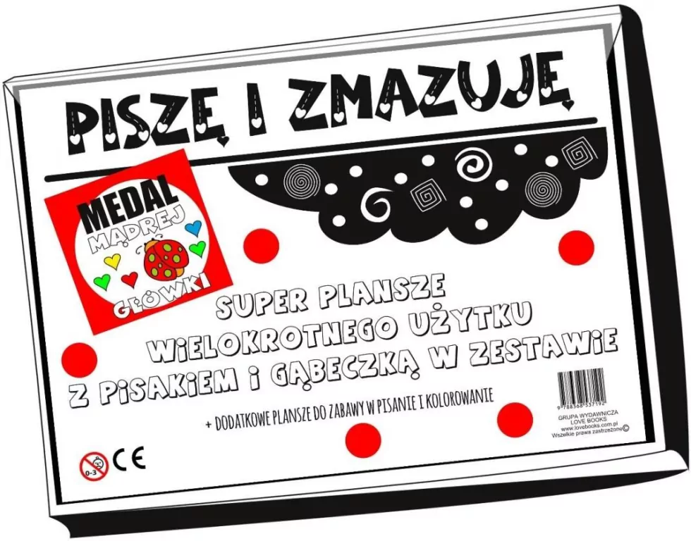 Piszę i zmazuję. Super zestaw dużych plansz... - tantis.pl