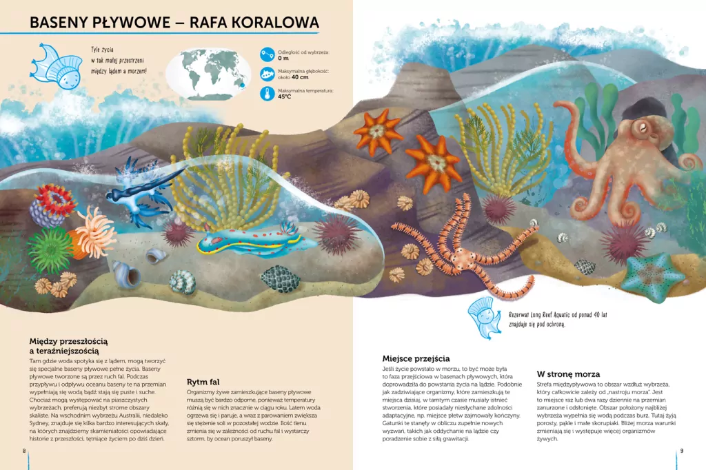 Tajemnice mórz i oceanów. Atlas bioróżnorodności - tantis.pl