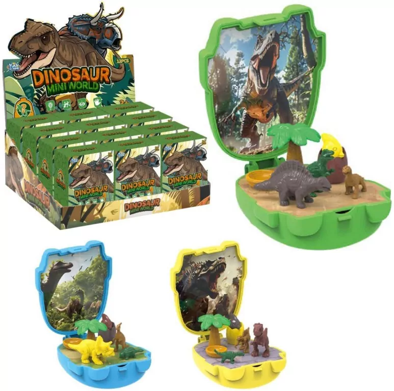 Scenka świat dinozaurów MIX - tantis.pl