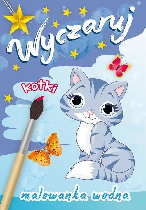 Wyczaruj kotki. Malowanka wodna - tantis.pl