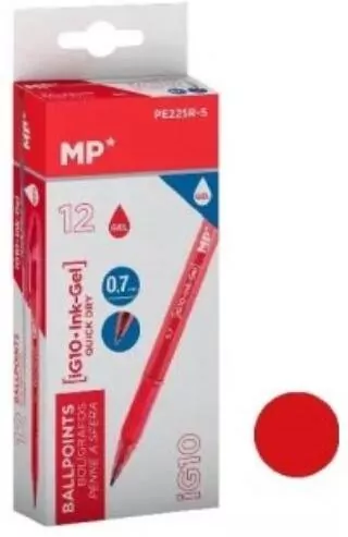 Długopis żelowy czerwony (12szt) - tantis.pl