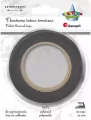 Taśma termiczna tkaninowa 12mm 25m czarna - tantis.pl