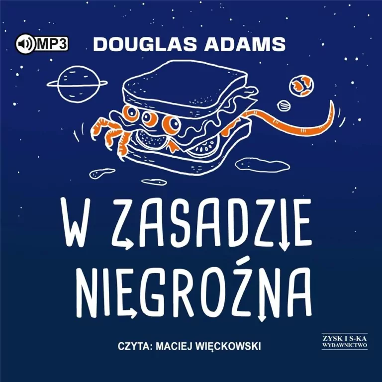 W zasadzie niegroźna. Autostopem przez Galaktykę. Tom 5 Audiobook - tantis.pl