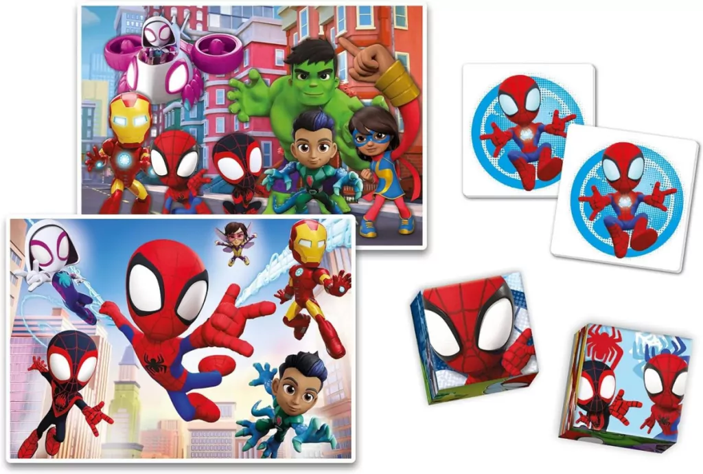 Clementoni. Puzzle. Edukit Spidey - tantis.pl