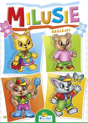 Kolorowanka. Milusie. Pani Kotek