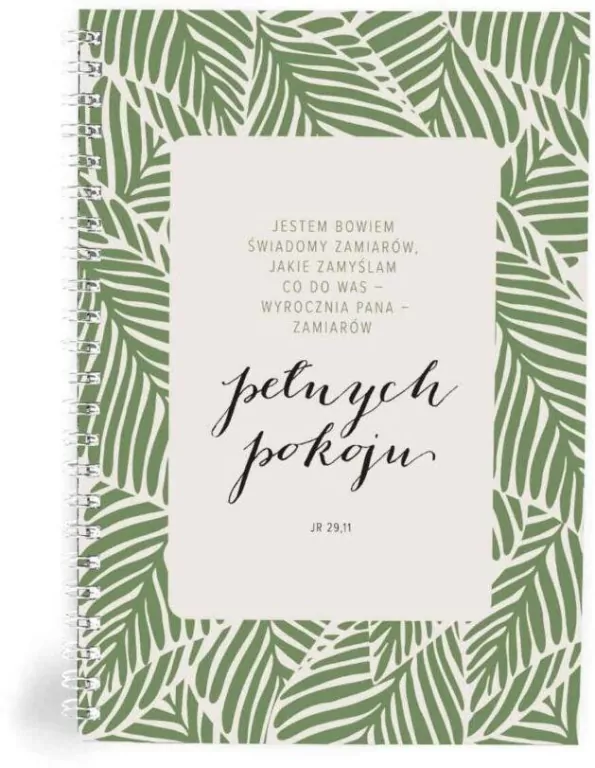 Mój dziennik - Jestem bowiem - liście - tantis.pl