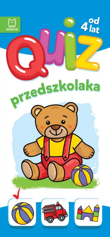 Quiz przedszkolaka z misiem od 4 lat - tantis.pl
