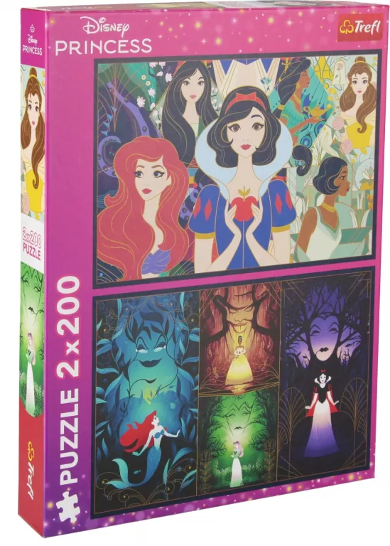 Puzzle 2x200. Czarujące księżniczki. 13317 - tantis.pl