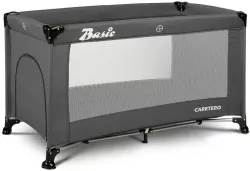 Caratero Łóżeczko turystyczne Basic grafit