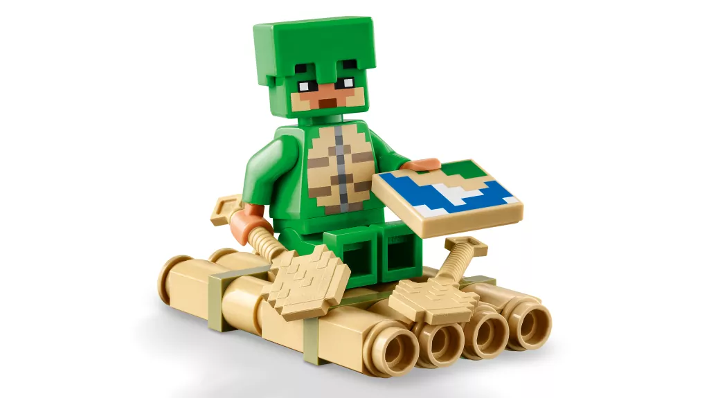 LEGO® Minecraft. Domek na plaży żółwi 21254 - tantis.pl