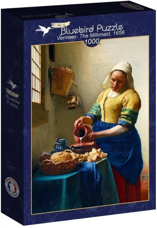 Puzzle 1000. Mleczarka, Vermeer - tantis.pl