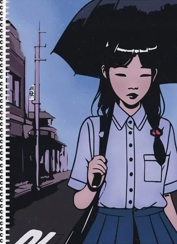 Zeszyt japoński A5/100K kropki - tantis.pl