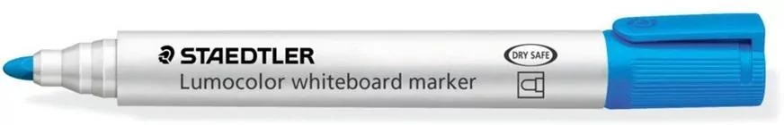 Marker Lumocolor j.niebieski (10szt) STAEDTLER - tantis.pl