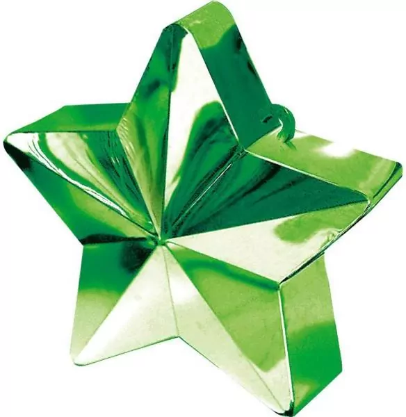 Ciężarek do balonów foliowych zielony 150g - tantis.pl