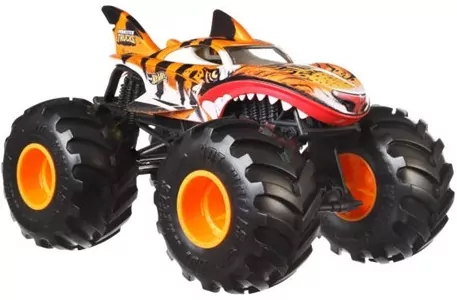 Hot Wheels Monster Trucks Pojazd w skali 1:24 - tantis.pl