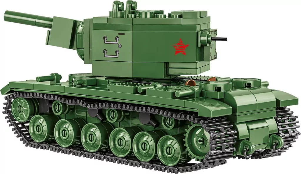 Klocki Cobi.  Czołg Kv-2 Ciężki Pojazd Wojskowy Ww2 Wojsko Armia 2731 - tantis.pl