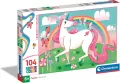 Puzzle 104. Brilliant. I believe in unicorns. Jednorożec. - tantis.pl