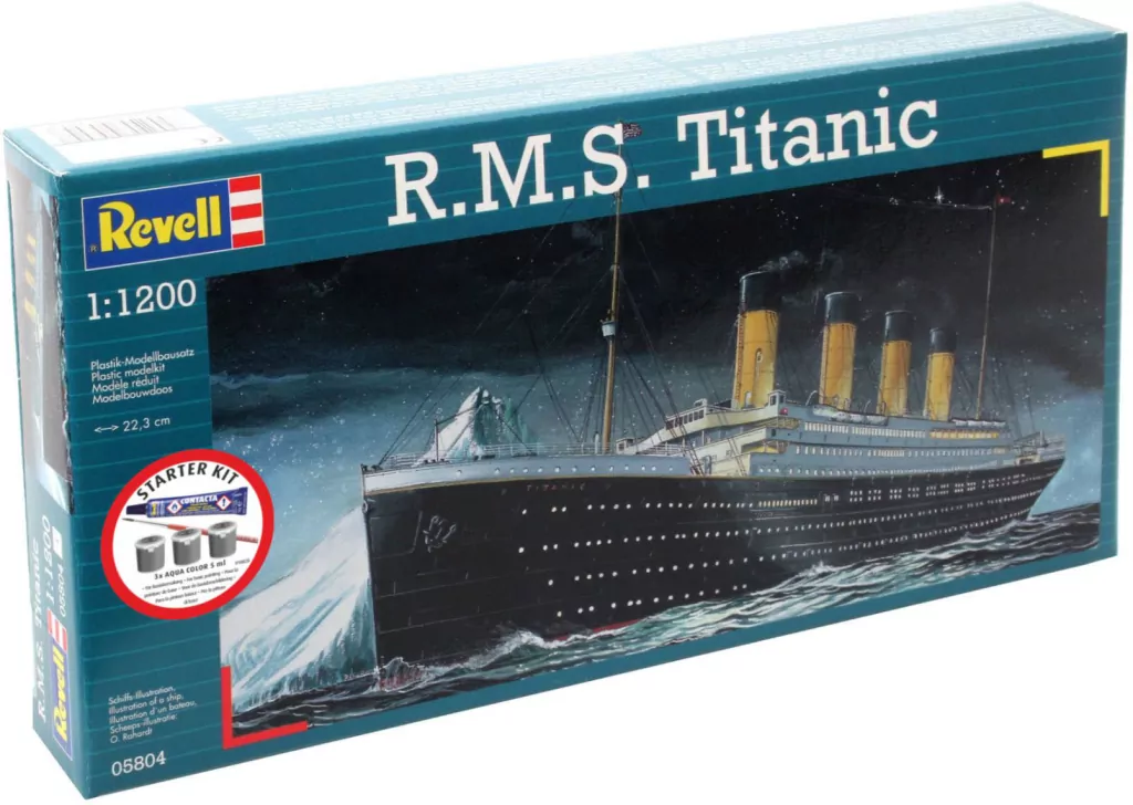 Revell Starter Kit - R.M.S. Titanic - tantis.pl