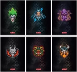 Herlitz, zeszyt A5, 80 kartek w kratkę - Game Avatars, 1 szt