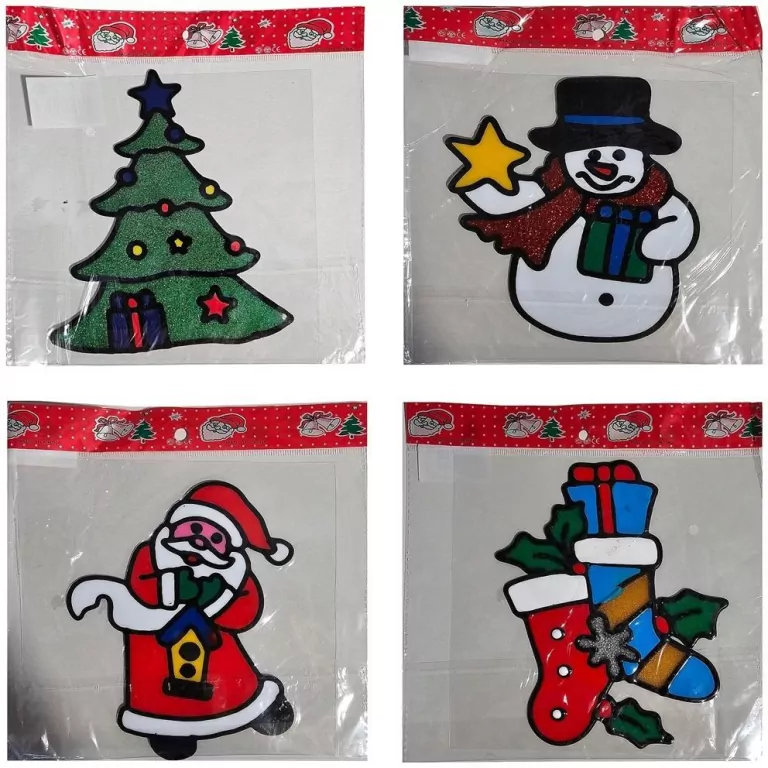 Naklejki Boże Narodzenia MIX - tantis.pl