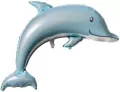 Balon foliowy z nadrukiem delfina - tantis.pl
