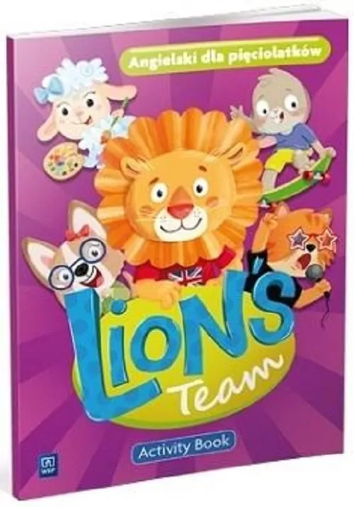 Lion's Team. Język angielski 5-latek - tantis.pl