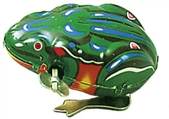 Skacząca ropucha do nakręcania.