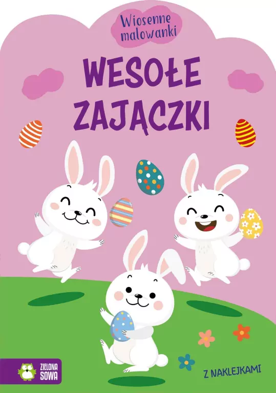 Wiosenne malowanki. Wesołe zajączki - tantis.pl