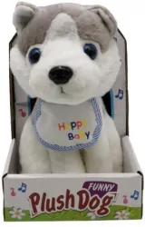 Pies pluszowy husky