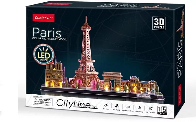 Puzzle 3D. Paryż - tantis.pl