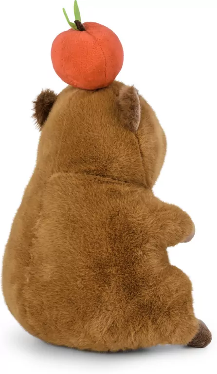 Maskotka Kapibara z jabłkiem 25cm - tantis.pl