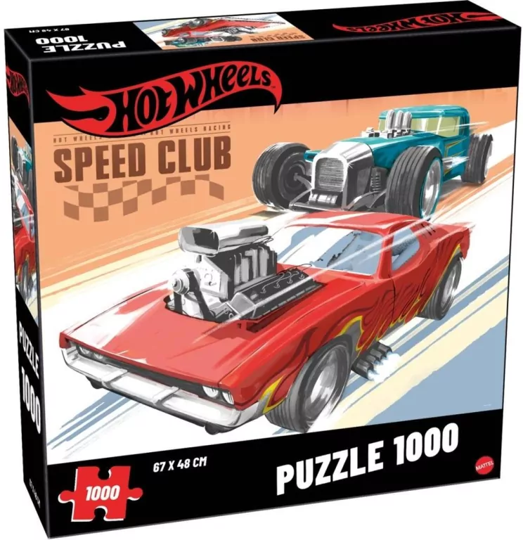 Puzzle 1000 Hot Wheels Speed Club - tantis.pl