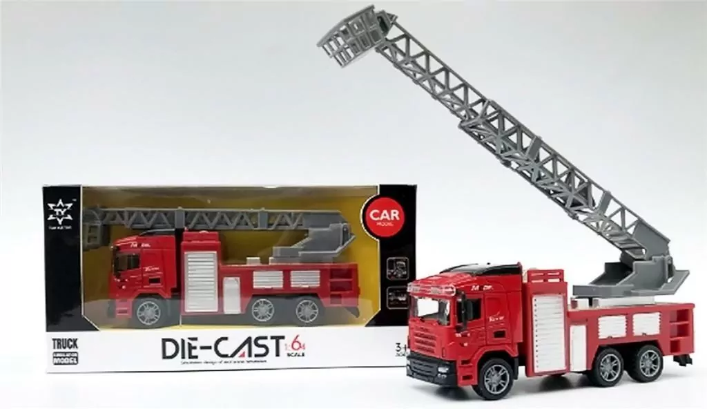 Straż pożarna metalowa 1:64 - tantis.pl