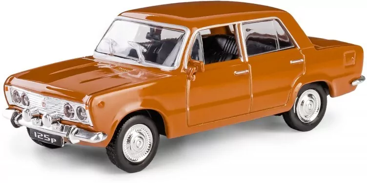 Kolekcja PRL Fiat 125p, brązowy - tantis.pl