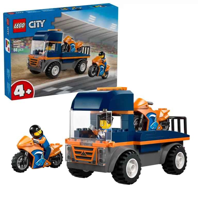 LEGO® City. Laweta dla motocykli 60491 - tantis.pl