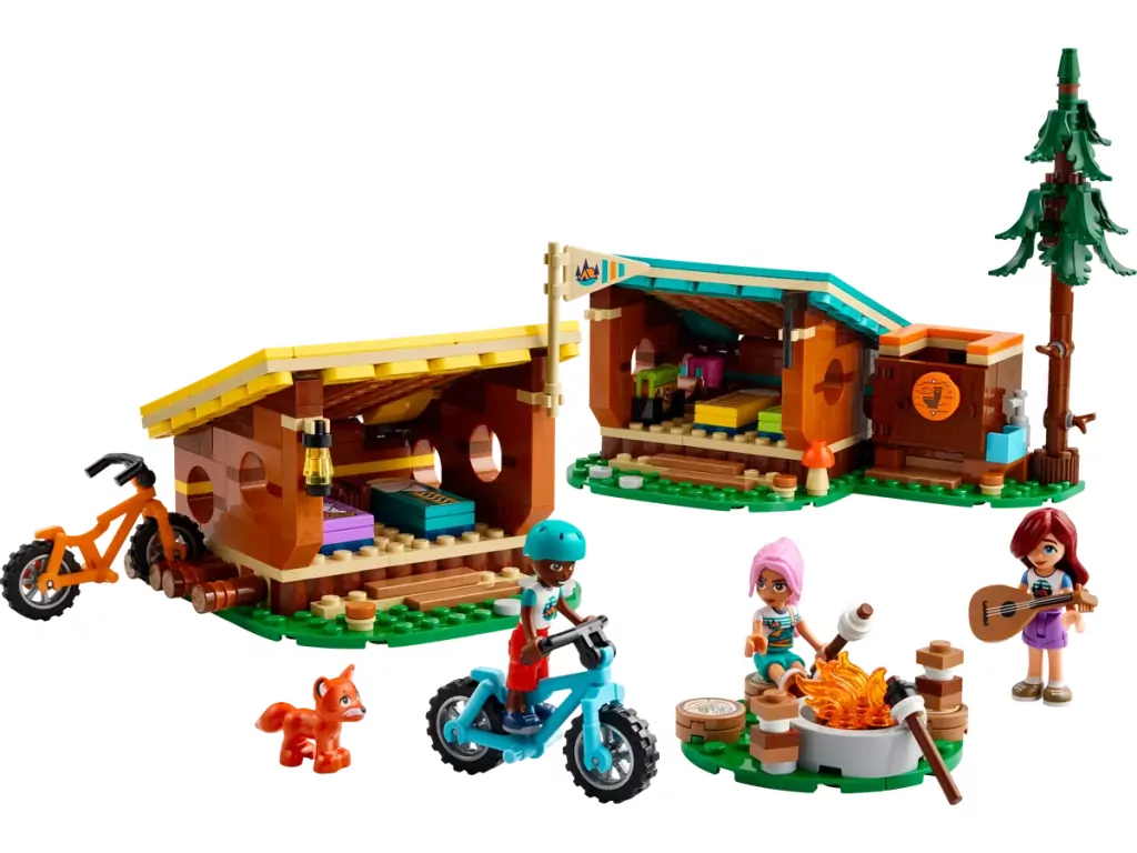 LEGO® Friends. Przytulne domki na letnim obozie. 42624 - tantis.pl