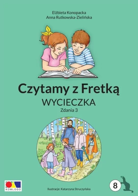 Czytamy z Fretką. Część 8 Wycieczka. Zdania 3 - tantis.pl