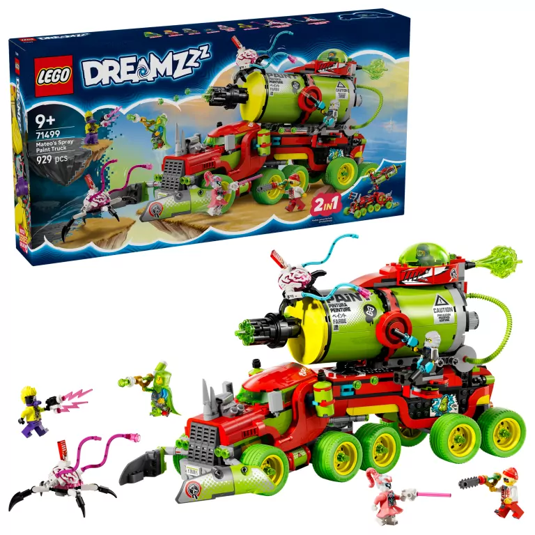 LEGO®  DREAMzzz. Sprayowa ciężarówka Mateo 71499 - tantis.pl