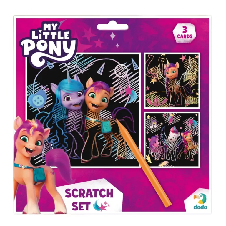 Zdrapka artystyczna. My Little Pony - tantis.pl