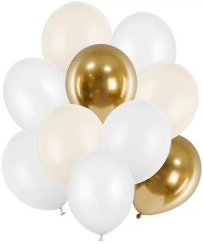 Zestaw balonów lateksowych 10szt mix - tantis.pl
